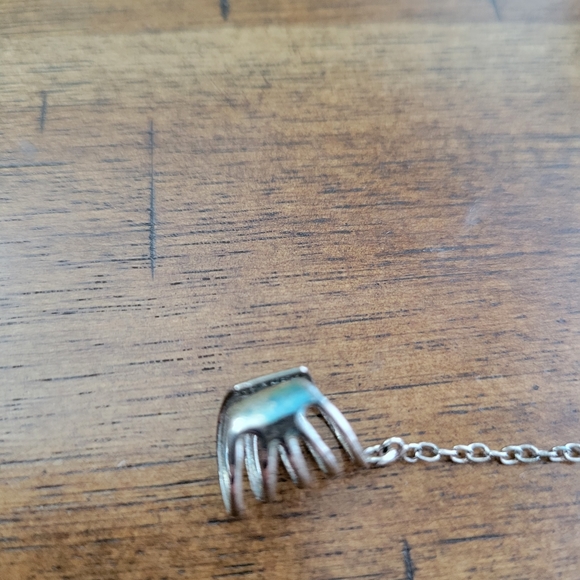 Piercing Pagoda 5 Layer Cuff SS 925 Pierced W CZ Stud - Picture 5 of 10